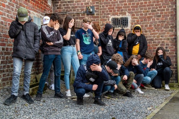 Rondjes lopen om te geven